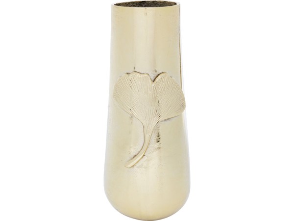 Βάζο Ginkgo Leaf Χρυσό 19x17x42 εκ. 19x17x42εκ - Χρυσό