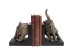 Βιβλιοστάτες Ελέφαντες Μαύρο-Γκρι 42x47x36 εκ. (PL) KARE DESIGNxxεκ - Γκρι
