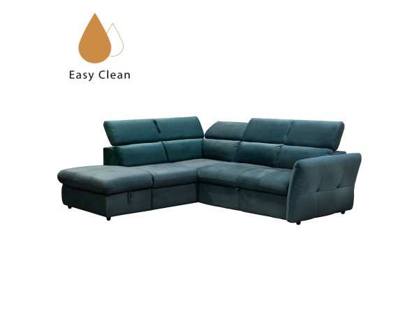 MONSERAT ΚΑΝΑΠΕΣ ΚΡΕΒΑΤΙ ΓΩΝΙΑ ΑΡΙΣΤΕΡΗ PETROL 254x224x90cm MONSERAT ΚΑΝΑΠΕΣ ΚΡΕΒΑΤΙ ΓΩΝΙΑ ΑΡΙΣΤΕΡΗ PETROL 254x224x90cm