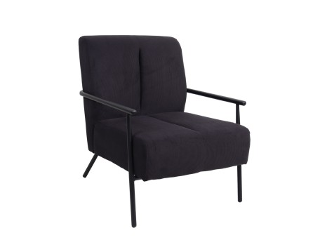 KIOTO ΠΟΛΥΘΡΟΝΑ ΜΑΥΡΟ 64x76x81cm