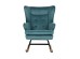 ROCKER ΠΟΛΥΘΡΟΝΑ ΚΟΥΝΙΣΤΗ ΣΜΑΡΑΓΔΙ 71x86x102cm ROCKER ΠΟΛΥΘΡΟΝΑ ΚΟΥΝΙΣΤΗ ΣΜΑΡΑΓΔΙ 71x86x102cm