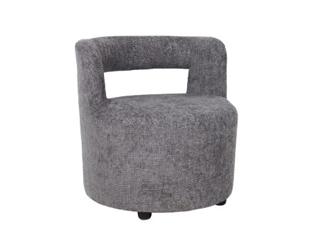 MONTI ΠΟΛΥΘΡΟΝΑ ΓΚΡΙ ΑΝΟΙΧΤΟ 67x66x67.5cm