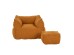 SPONGE ΠΟΛΥΘΡΟΝΑ SET TERRACOTTA 95x102x73cm