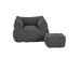 SPONGE ΠΟΛΥΘΡΟΝΑ SET ΓΚΡΙ ΣΚΟΥΡΟ 95x102x73cm SPONGE ΠΟΛΥΘΡΟΝΑ SET ΓΚΡΙ ΣΚΟΥΡΟ 95x102x73cm