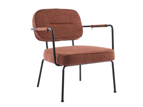 PRISLEY ΠΟΛΥΘΡΟΝΑ TERRACOTTA 73x66x78cm