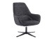 TIFFANY ΠΟΛΥΘΡΟΝΑ ΠΕΡΙΣΤΡΕΦΟΜΕΝΗ ΜΑΥΡΟ ΜΕ PATTERN 80x75x90cm TIFFANY ΠΟΛΥΘΡΟΝΑ ΠΕΡΙΣΤΡΕΦΟΜΕΝΗ ΜΑΥΡΟ ΜΕ PATTERN 80x75x90cm