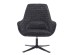 TIFFANY ΠΟΛΥΘΡΟΝΑ ΠΕΡΙΣΤΡΕΦΟΜΕΝΗ ΜΑΥΡΟ ΜΕ PATTERN 80x75x90cm TIFFANY ΠΟΛΥΘΡΟΝΑ ΠΕΡΙΣΤΡΕΦΟΜΕΝΗ ΜΑΥΡΟ ΜΕ PATTERN 80x75x90cm