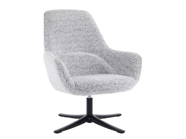 TIFFANY ΠΟΛΥΘΡΟΝΑ ΠΕΡΙΣΤΡΕΦΟΜΕΝΗ ΛΕΥΚΟ ΜΕ PATTERN 80x75x90cm