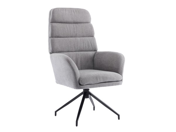 GIRAR ΠΟΛΥΘΡΟΝΑ ΠΕΡΙΣΤΡΕΦΟΜΕΝΗ ΓΚΡΙ 70x69.5x113cm