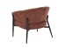 MORITZ ΠΟΛΥΘΡΟΝΑ TERRACOTTA 73x72x75cm