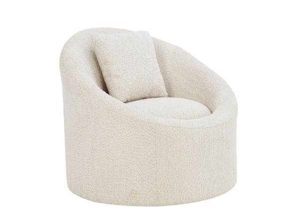 SOFTY ΠΟΛΥΘΡΟΝΑ ΠΕΡΙΣΤΡΕΦΟΜΕΝΗ CREAM 80x80x77cm SOFTY ΠΟΛΥΘΡΟΝΑ ΠΕΡΙΣΤΡΕΦΟΜΕΝΗ CREAM 80x80x77cm