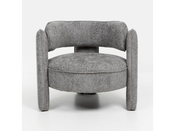 GRADA SMALL ΠΟΛΥΘΡΟΝΑ ΓΚΡΙ 79x85x70.5cm