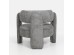 GRADA SMALL ΠΟΛΥΘΡΟΝΑ ΓΚΡΙ 79x85x70.5cm