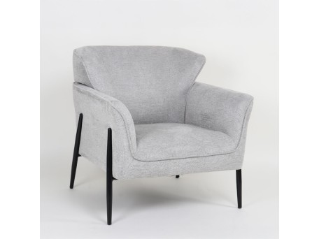 LENON ΠΟΛΥΘΡΟΝΑ ΓΚΡΙ 83x83x85cm