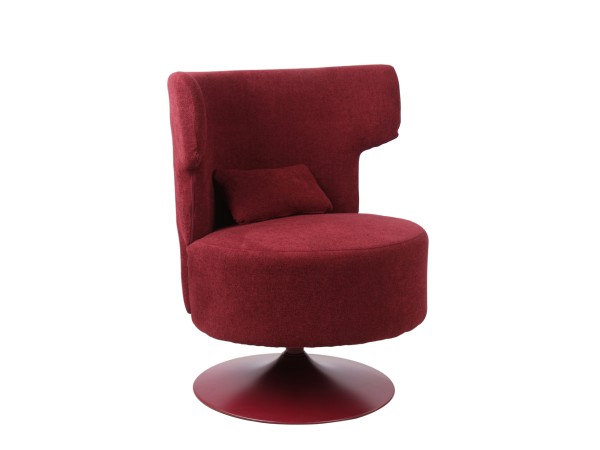 CANVAS ΠΟΛΥΘΡΟΝΑ ΠΕΡΙΣΤΡΕΦΟΜΕΝΗ BORDEAUX 72x68x86cm