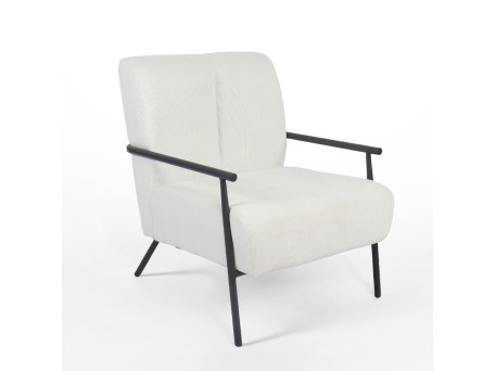 KIOTO ΠΟΛΥΘΡΟΝΑ OFF WHITE 64x76x81cm