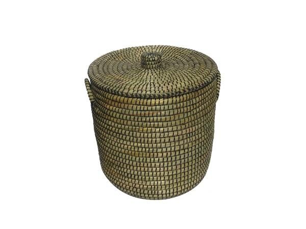 AFRICA ΚΑΛΑΘΙ ΜΕ ΚΑΠΑΚΙ 45x45x50cm KANSGRASS ΦΥΣΙΚΟ ΜΑΥΡΟ PVC AFRICA ΚΑΛΑΘΙ ΜΕ ΚΑΠΑΚΙ 45x45x50cm KANSGRASS ΦΥΣΙΚΟ ΜΑΥΡΟ PVC
