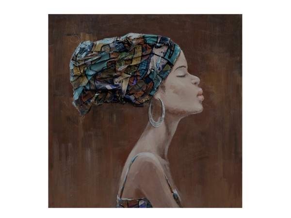 HYPNOSE ΠΙΝΑΚΑΣ ΔΙΑΚΟΣΜΗΣΗΣ 90x90x4cm ΚΑΜΒΑΣ ΠΟΛΥΧΡΩΜΟ ΞΥΛΟ