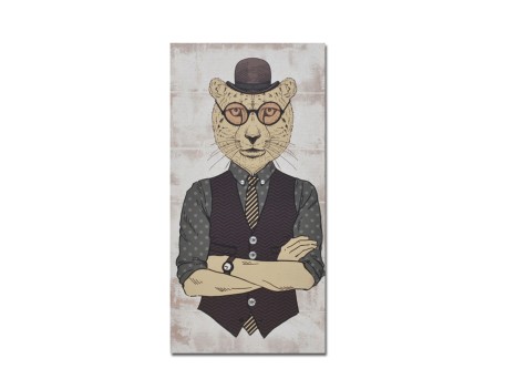 MR.CAT ΠΙΝΑΚΑΣ ΔΙΑΚΟΣΜΗΣΗΣ 30x60x2cm ΚΑΜΒΑΣ ΠΟΛΥΧΡΩΜΟ ΞΥΛΟ