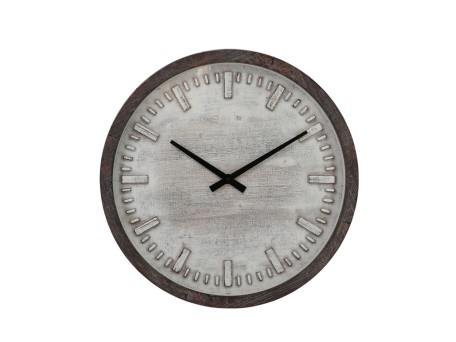 GRISEO ΡΟΛΟΪ ΤΟΙΧΟΥ 50x50x6cm MDF ΚΑΦΕ ΜΠΕΖ ΓΥΑΛΙ ΓΚΡΙ