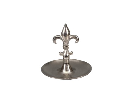 FLEUR DE ΟΡΝΤΕΒΙΕΡΑ 23x23x23cm ΑΛΟΥΜΙΝΙΟ ΑΣΗΜΙ