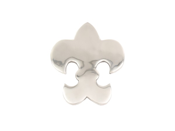 FLEUR DE LIS ΣΟΥΒΕΡ 19x16x2cm ΑΛΟΥΜΙΝΙΟ ΑΣΗΜΙ