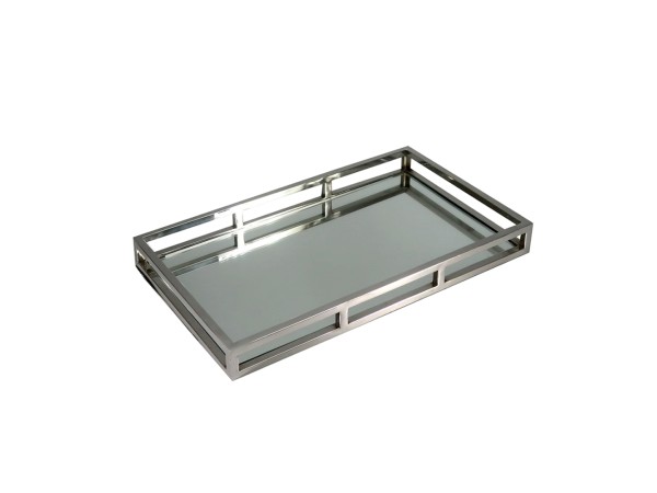 MIROIR ΔΙΣΚΟΣ ΔΙΑΚΟΣΜΗΣΗΣ 50x30x6cm ΑΛΟΥΜΙΝΙΟ ΑΣΗΜΙ