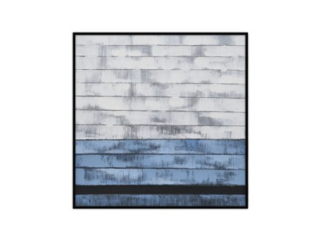 MURUS BLUE ΠΙΝΑΚΑΣ ΔΙΑΚΟΣΜΗΣΗΣ 82x82x5cm ΚΑΜΒΑΣ ΞΥΛΟ