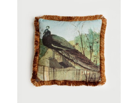 PAVONE ΔΙΑΚΟΣΜΗΤΙΚΟ ΜΑΞΙΛΑΡΙ 45x45cm ΥΦΑΣΜΑ ΠΟΛΥΧΡΩΜΟ POLYESTER