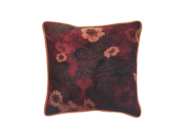 FLEUR ΔΙΑΚΟΣΜΗΤΙΚΟ ΜΑΞΙΛΑΡΙ 45x45cm ΥΦΑΣΜΑ ΠΟΛΥΧΡΩΜΟ POLYESTER