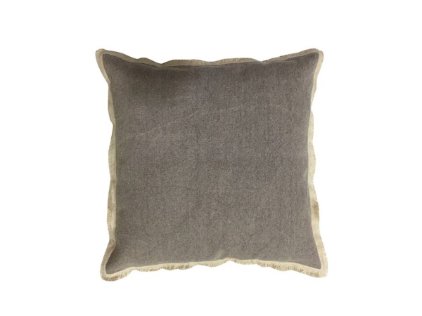 LIBELL 2 ΔΙΑΚΟΣΜΗΤΙΚΟ ΜΑΞΙΛΑΡΙ 45x45cm ΥΦΑΣΜΑ ΓΚΡΙ ΜΠΕΖ LIBELL 2 ΔΙΑΚΟΣΜΗΤΙΚΟ ΜΑΞΙΛΑΡΙ 45x45cm ΥΦΑΣΜΑ ΓΚΡΙ ΜΠΕΖ