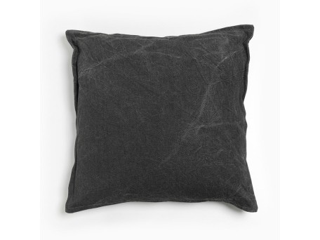ROCK 1 ΔΙΑΚΟΣΜΗΤΙΚΟ ΜΑΞΙΛΑΡΙ 45x45cm ΥΦΑΣΜΑ ΑΝΘΡΑΚΙ