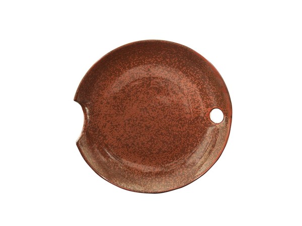ROND ΠΙΑΤΕΛΑ ΔΙΑΚΟΣΜΗΣΗΣ 38x38x5cm ΚΕΡΑΜΙΚΟ TERRACOTTA