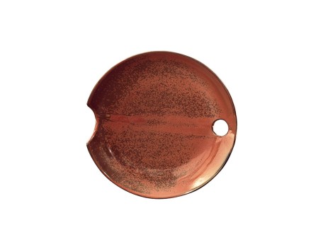 ROND ΠΙΑΤΕΛΑ ΔΙΑΚΟΣΜΗΣΗΣ 30x30x5cm ΚΕΡΑΜΙΚΟ TERRACOTTA