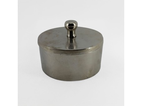 BOITE ΚΟΥΤΙ ΑΠΟΘΗΚΕΥΣΗΣ 14x14x10cm ΑΛΟΥΜΙΝΙΟ ΑΣΗΜΙ