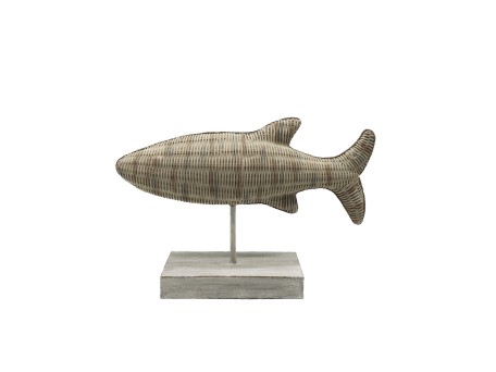 JE VEUX ΔΙΑΚΟΣΜΗΤΙΚΟ ΨΑΡΙ 27x8x18cm POLYRESIN ΦΥΣΙΚΟ