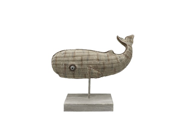 JE VEUX ΔΙΑΚΟΣΜΗΤΙΚΟ ΦΑΛΑΙΝΑ 26x12x21cm POLYRESIN ΚΑΦΕ