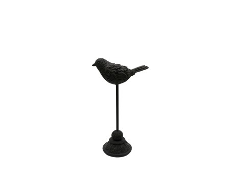 FUGLE ΔΙΑΚΟΣΜΗΤΙΚΟ ΠΟΥΛΙ 18x10x32cm POLYRESIN ΜΑΥΡΟ