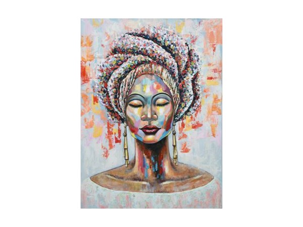 BAHIYA ΠΙΝΑΚΑΣ ΔΙΑΚΟΣΜΗΣΗΣ 90x120x4cm ΚΑΜΒΑΣ ΠΟΛΥΧΡΩΜΟ