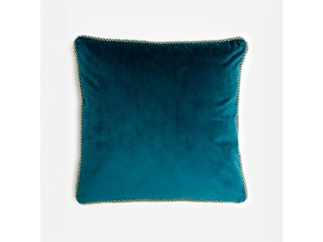 FORET ΔΙΑΚΟΣΜΗΤΙΚΟ ΜΑΞΙΛΑΡΙ 45x45cm ΒΕΛΟΥΔΟ ΜΠΛΕ