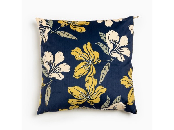 AURIS ΔΙΑΚΟΣΜΗΤΙΚΟ ΜΑΞΙΛΑΡΙ 45x45cm ΥΦΑΣΜΑ ΠΟΛΥΧΡΩΜΟ ΒΕΛΟΥΔΟ