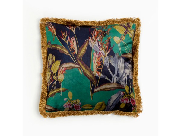 BLOSSOM ΔΙΑΚΟΣΜΗΤΙΚΟ ΜΑΞΙΛΑΡΙ 45x45cm ΒΕΛΟΥΔΟ ΠΟΛΥΧΡΩΜΟ POLYESTER