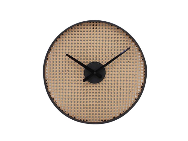 CANNE ΡΟΛΟΪ ΤΟΙΧΟΥ 40x40x5cm ΜΕΤΑΛΛΟ ΦΥΣΙΚΟ ΜΑΥΡΟ