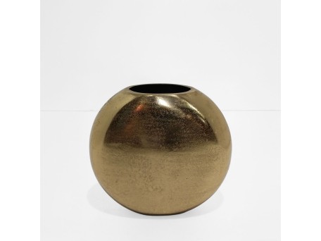 BALLON ΒΑΖΟ 28x27x8cm ΑΛΟΥΜΙΝΙΟ ΧΡΥΣΟ
