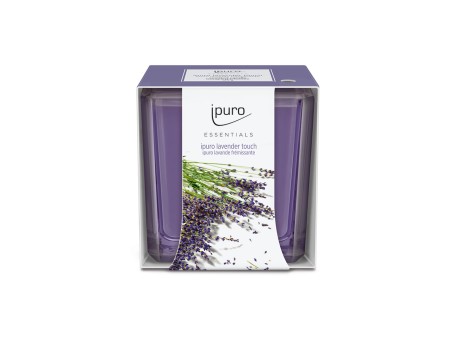 IPURO ESSENTIALS LEVANDER TOUCH ΑΡΩΜΑΤΙΚΟ ΚΕΡΙ 125gr 7x7x7cm