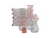 FORME ΒΑΖΟ 14x14x38cm ΓΥΑΛΙ ΡΟΖ ΠΡΑΣΙΝΟ