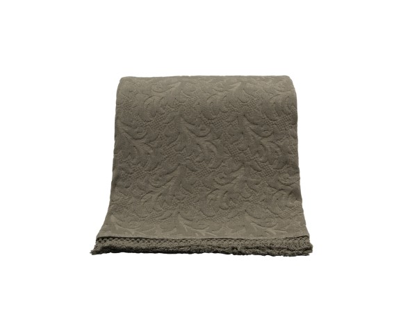 DAMASKO ΡΙΧΤΑΡΙ ΔΙΑΚΟΣΜΗΤΙΚΟ 130x170cm ΒΑΜΒΑΚΙ ΜΠΕΖ