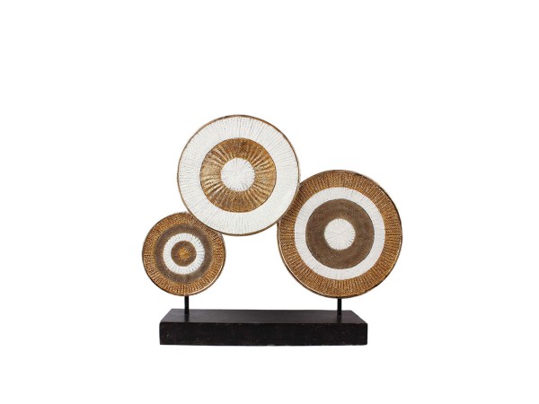 ANHOUR ΔΙΑΚΟΣΜΗΤΙΚΟ TOTEM 47x11x41cm POLYRESIN ΧΡΥΣΟ ΛΕΥΚΟ ΜΕΤΑΛΛΟ ANHOUR ΔΙΑΚΟΣΜΗΤΙΚΟ TOTEM 47x11x41cm POLYRESIN ΧΡΥΣΟ ΛΕΥΚΟ ΜΕΤΑΛΛΟ