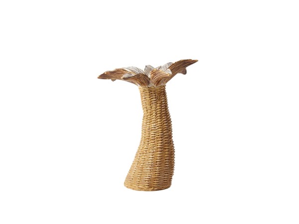 GINKO 2 ΚΗΡΟΠΗΓΙΟ 17x16x22cm POLYRESIN ΦΥΣΙΚΟ