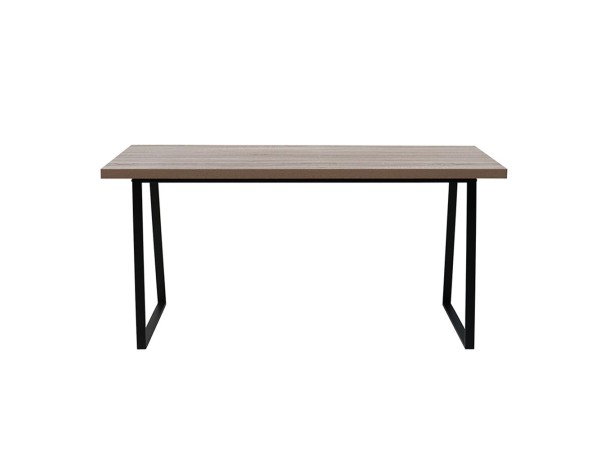 PLEGMA ΤΡΑΠΕΖΙ SONOMA ΜΑΥΡΟ 160x80x76cm